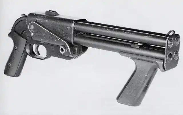 喷子双管霰弹枪_散弹枪枪管_M30救生三管枪