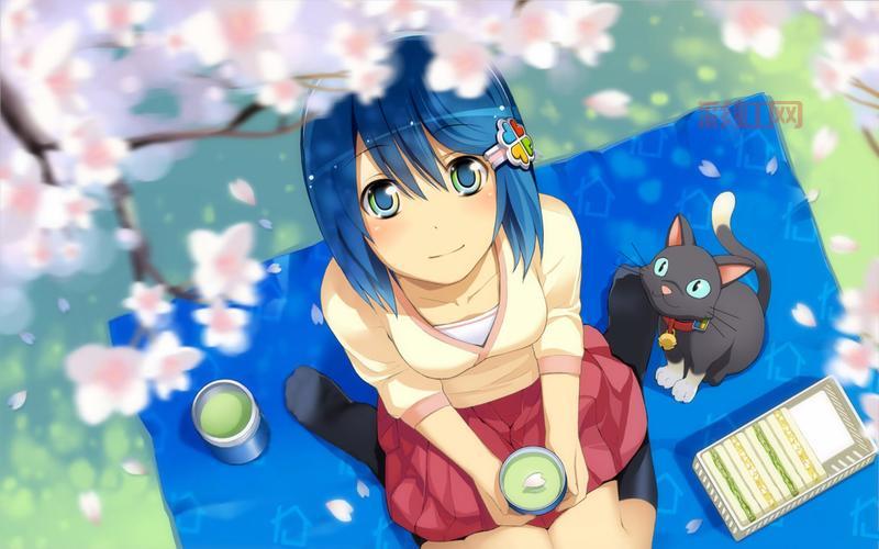 Win7娘窗边奈奈美：Windows 7的动漫代言人