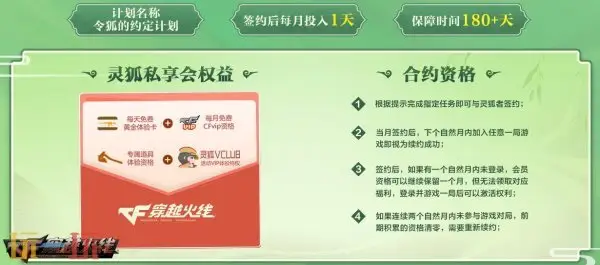 CF穿越火线“灵狐的约定”即将返场!稀有武器轻松入手!