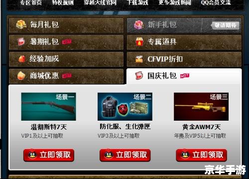 穿越火线会员礼包:火线特权的豪华盛宴