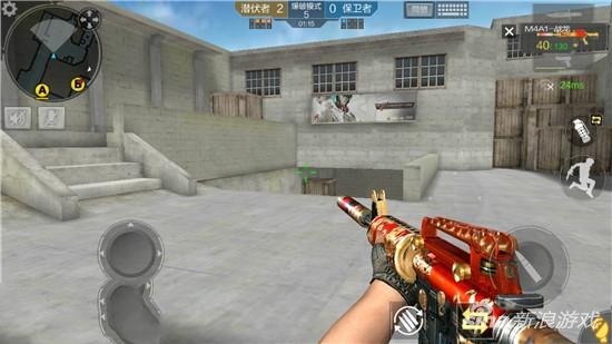 穿越火线手游沙漠灰潜伏者进攻技巧_穿越火线手游沙漠灰狙击枪打法_穿越火线 黑色城镇闪光弹灵活运用教程视频