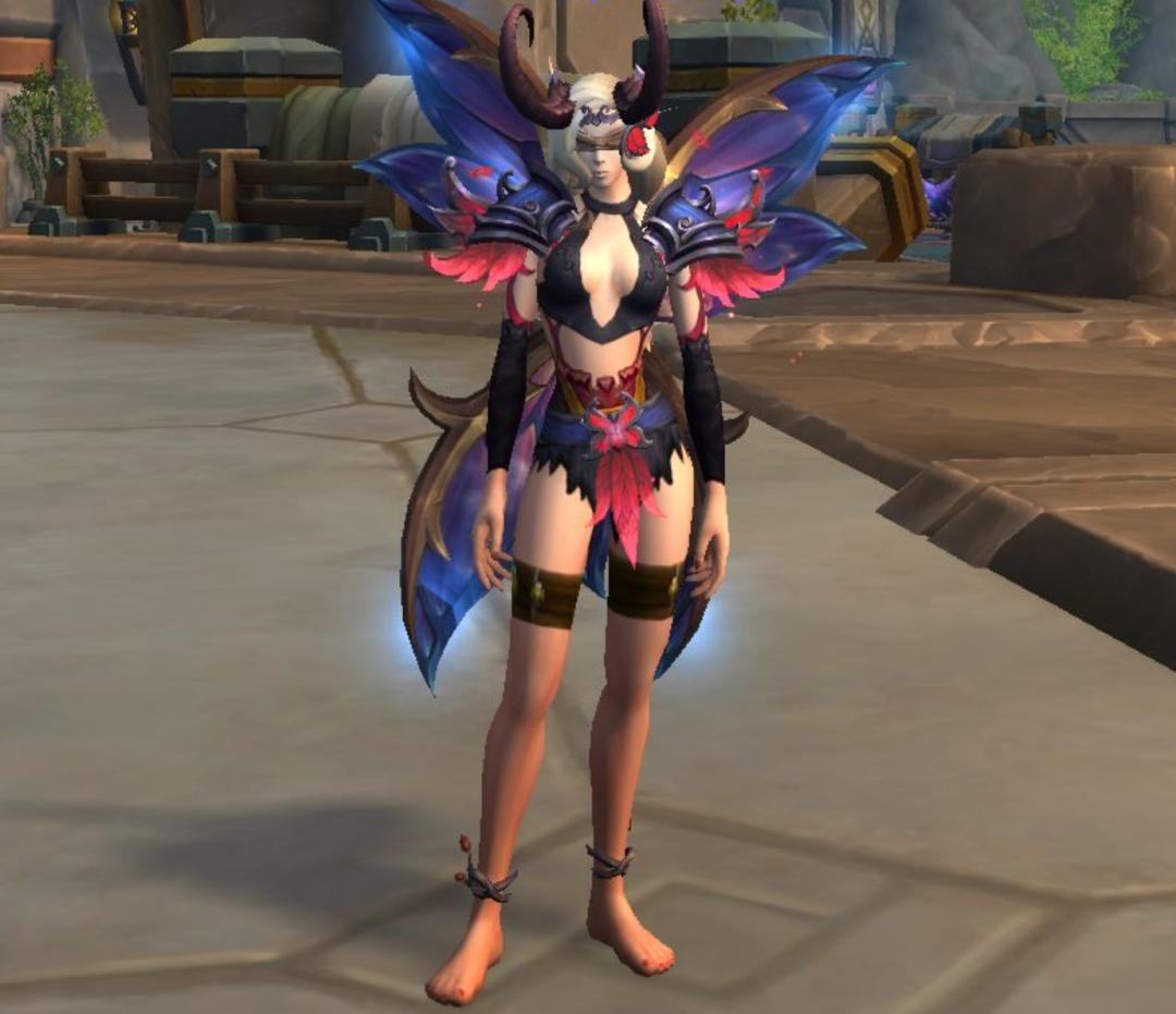 魔兽世界3月商栈 幻化道具 隐藏效果_血骑士锁甲幻化