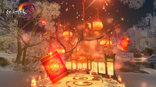 《剑网3》新春版今日开启 七重烟花新玩法首曝