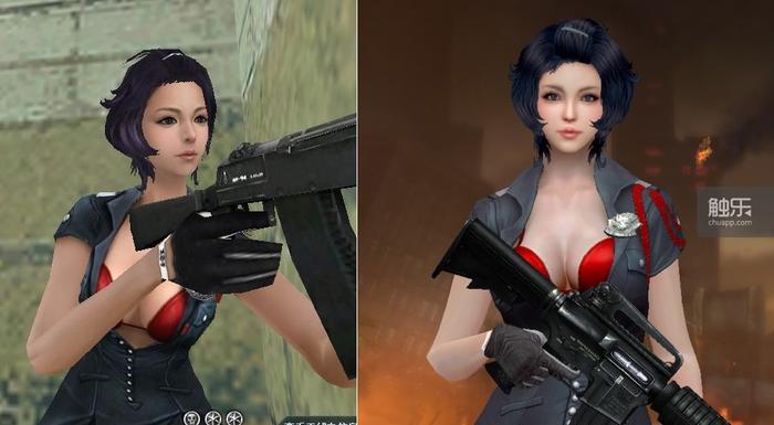 游戏角色刻画进步很多