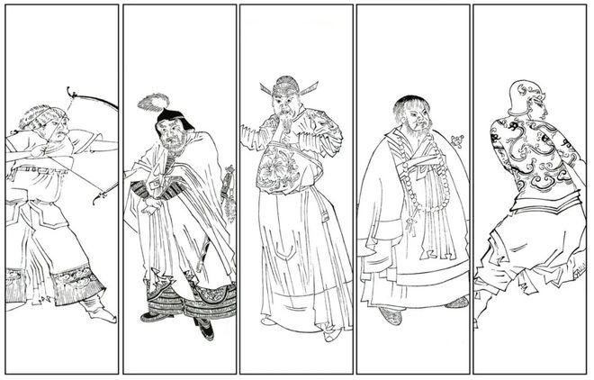 四大名著工笔彩绘版_红楼梦十二金钗插图_名家点评解读