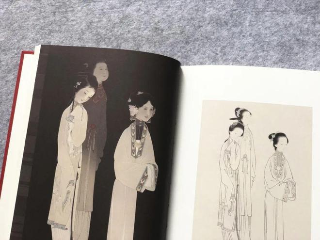 四大名著工笔彩绘版_红楼梦十二金钗插图_名家点评解读
