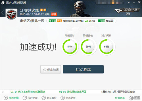 图2：迅游网游加速器——轻松维护玩家网络环境