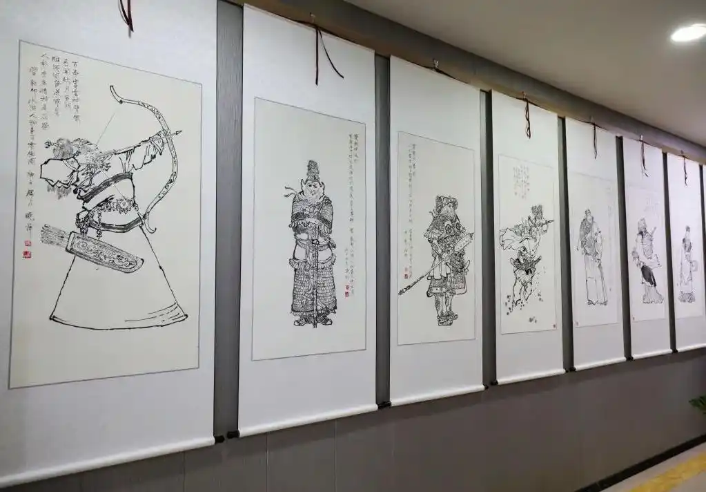 83岁老人画水浒传_水浒传q版简笔画人物图片_柴培科水浒画像