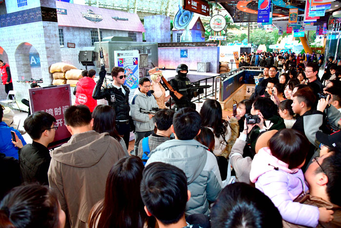 腾讯TGC2019穿越火线现场试镜_穿越火线超级网剧选角模式_cf穿越火线大电影