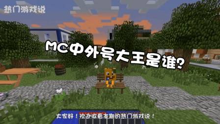 我的世界: 苦力怕的外号最多吗? 网友: 那小黑排第几?