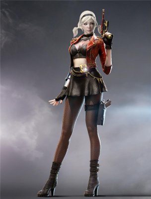 CF惊现绝美Coser 审判者被完美演绎