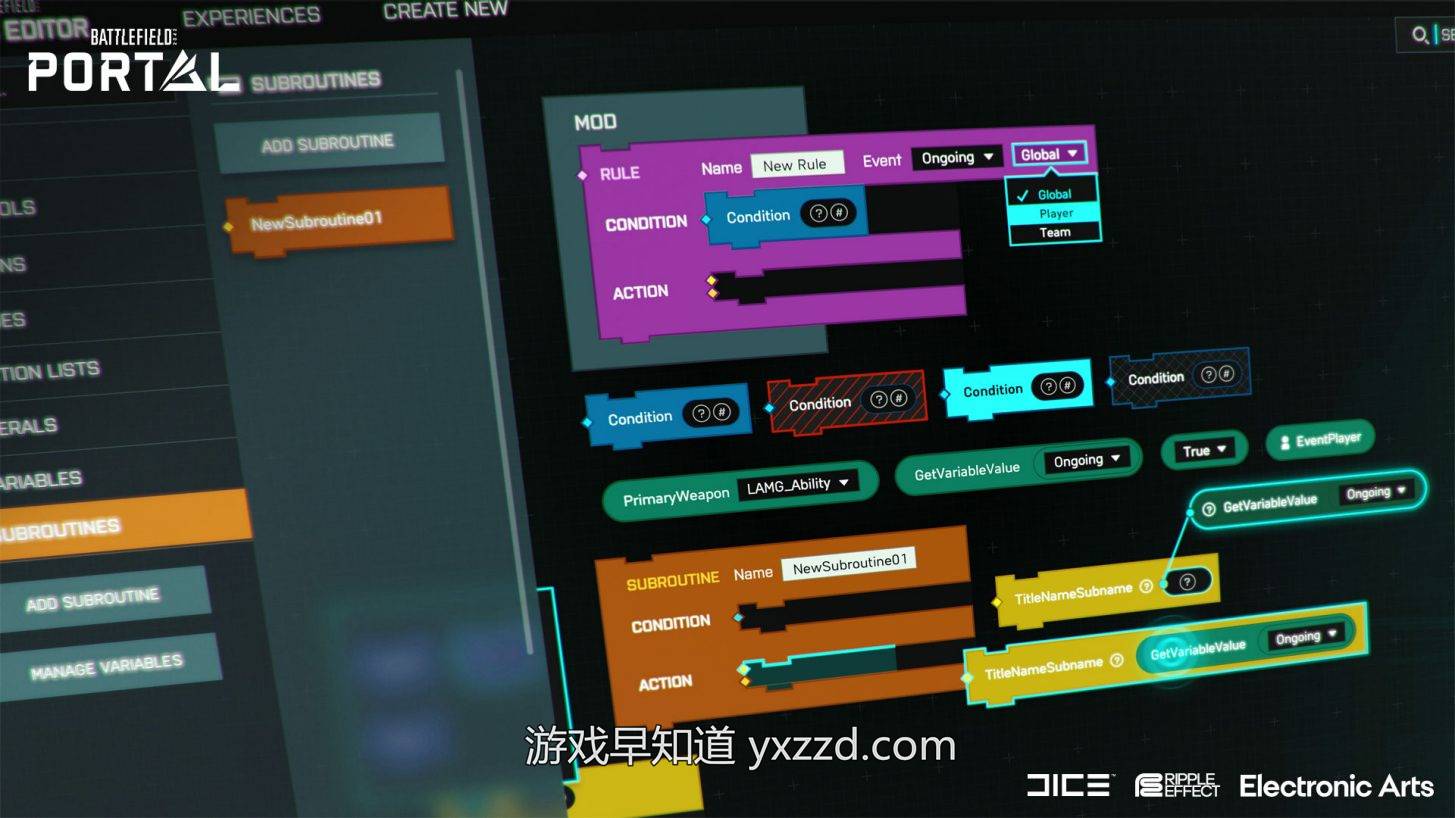 战地传送门自定义游戏体验_战地传送门逻辑编辑器_我的世界地图编辑器有什么用
