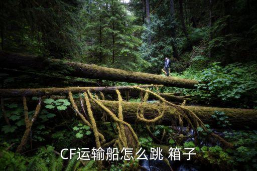 CF运输船怎么跳 箱子