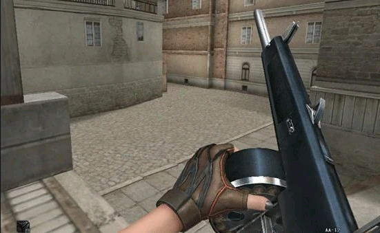 穿越火线ak12_游戏低账号玩家AA12霰弹枪超神表现_AA12霰弹枪被强化了吗