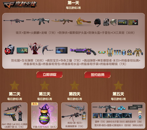 穿越火线灵狐的约定活动_灵狐特权月度礼专属奖励_穿越火线帮帮精灵签到地址