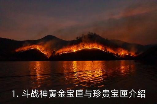 斗战神黄金宝匣,斗战神：珍贵宝匣抢购