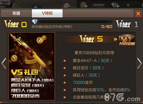 CF手游VIP5