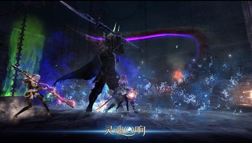 黑骑士监狱副本探险 团队合作共抗BOSS(《灵魂回响》)