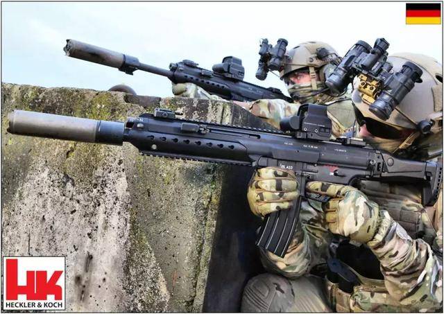 G36替代方案 HK433模块化突击步枪 HK433与HK416对比_g36突击步枪高清图