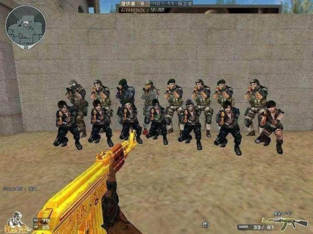 cf穿越火线桌面壁纸_cf界面变化历程_童年穿越火线回忆