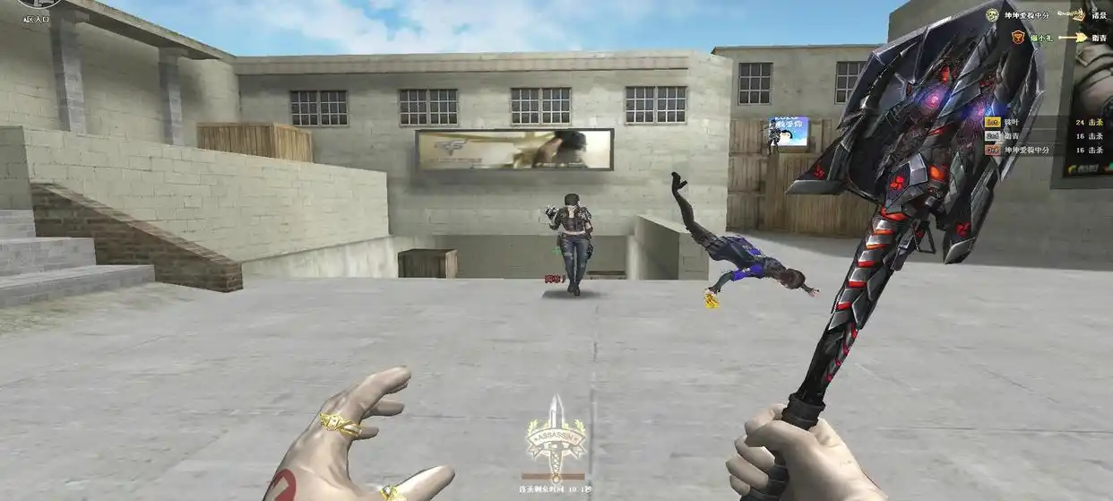 穿越火线屠龙的图片_穿越火线武器手感对比_屠龙yyds还是擎天真香