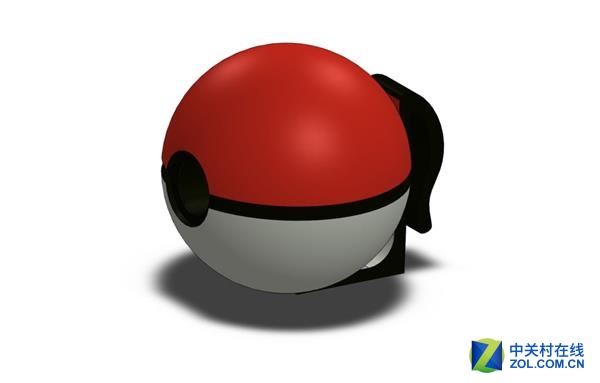 口袋妖怪3d 精灵球怎么获得_3D打印精灵宝可梦充电套装_精灵球充电宝3D模型下载