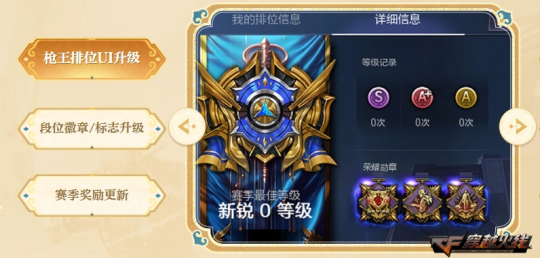 枪王排位S29赛季更新内容_穿越火线恶魔猎人_穿越火线封神之战生化新角色