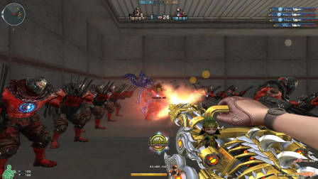 穿越火线:加特林炼狱是不是加强了,穿透力这么强的吗?