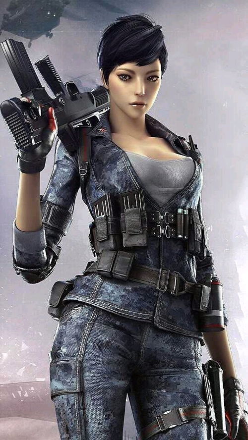 手游穿越火线邪恶图片,穿越火线手游女角色高清图