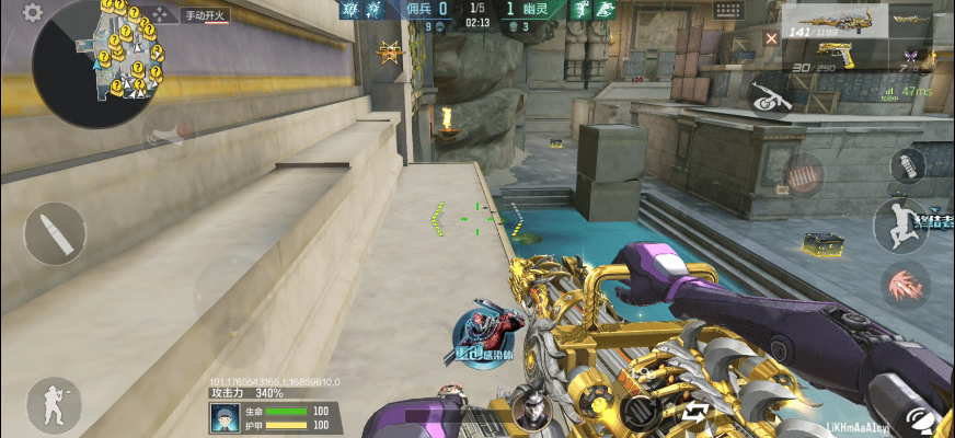 穿越火线加特林炼狱王者之狱伤害测试_穿越火线加特林炼狱王者之狱枪战技能_穿越火线楼兰古墓炼狱