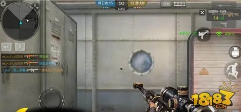 穿越火线枪战王者巴雷特-牡丹属性弹道分析