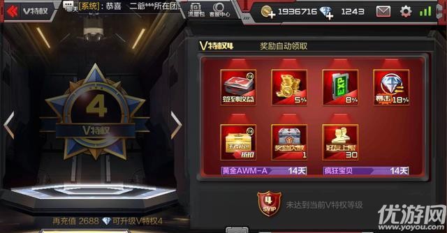 CF手游VIP价格表一览 穿越火线手游VIP1-8各等级价格要多少钱