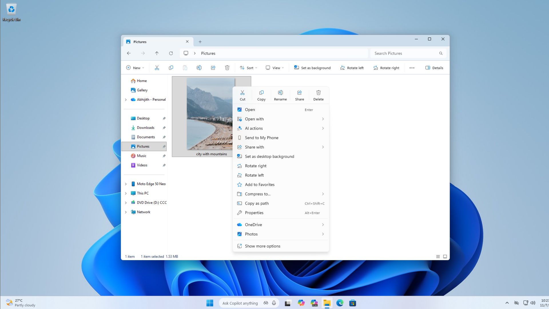 微软 Win11 右键菜单遇 BUG：图片、视频等都能用记事本“编辑”