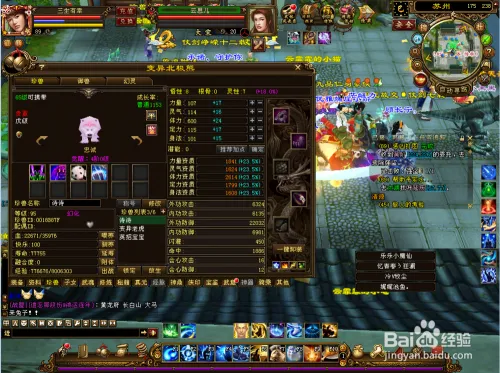 《天龙八部3》珍兽BB怎么幻化