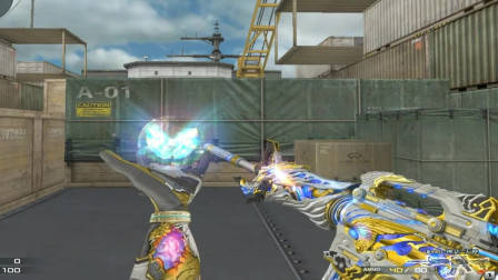 穿越火线：全新的英雄武器魔鬼跟天使属性多到屏幕都装不下