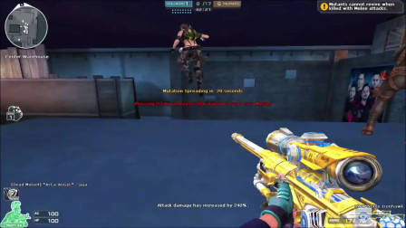 穿越火线：1000大洋买了把比AW还弱的王者，网友：还好看见你视频