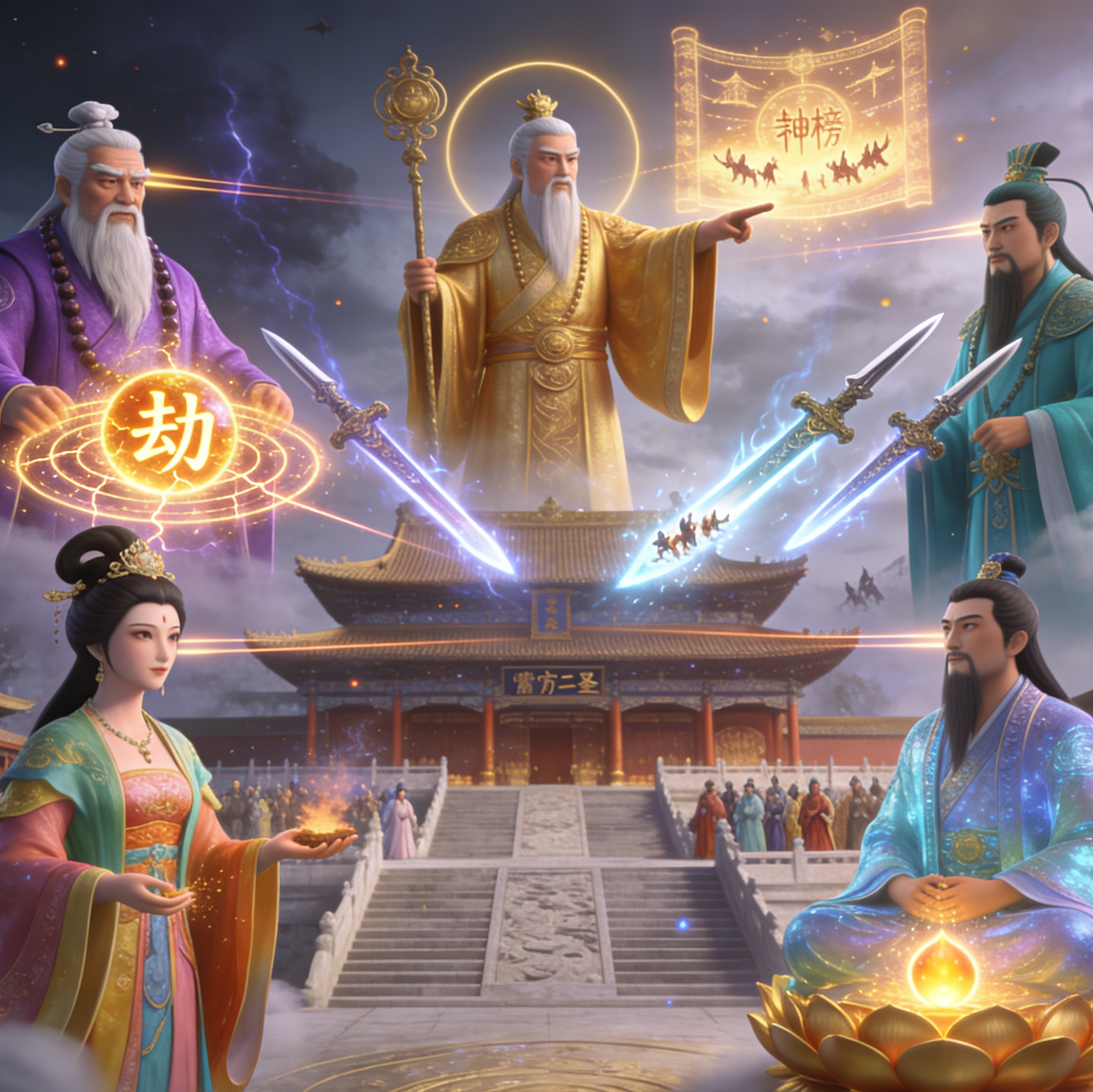 封神榜制作时，鸿钧道祖究竟看到了什么未来景象？