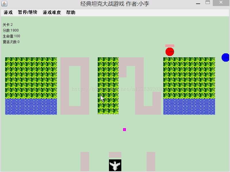 坦克大战经典版源代码_Swing坦克大战游戏代码_java坦克大战源码