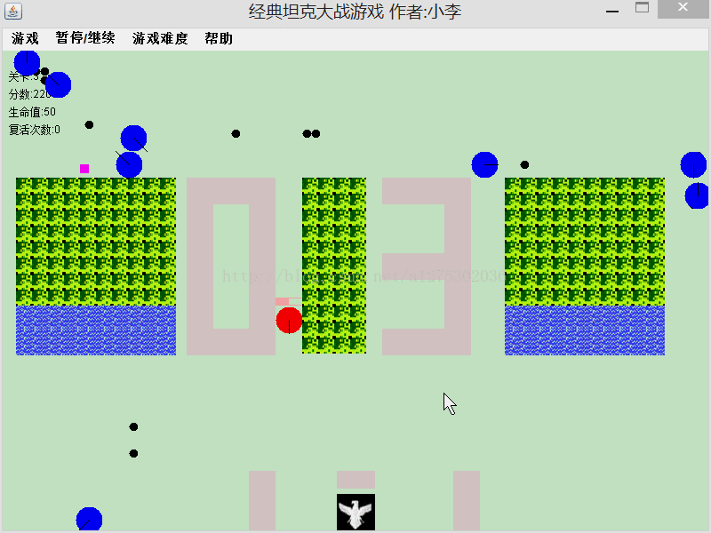 java坦克大战源码_坦克大战经典版源代码_Swing坦克大战游戏代码