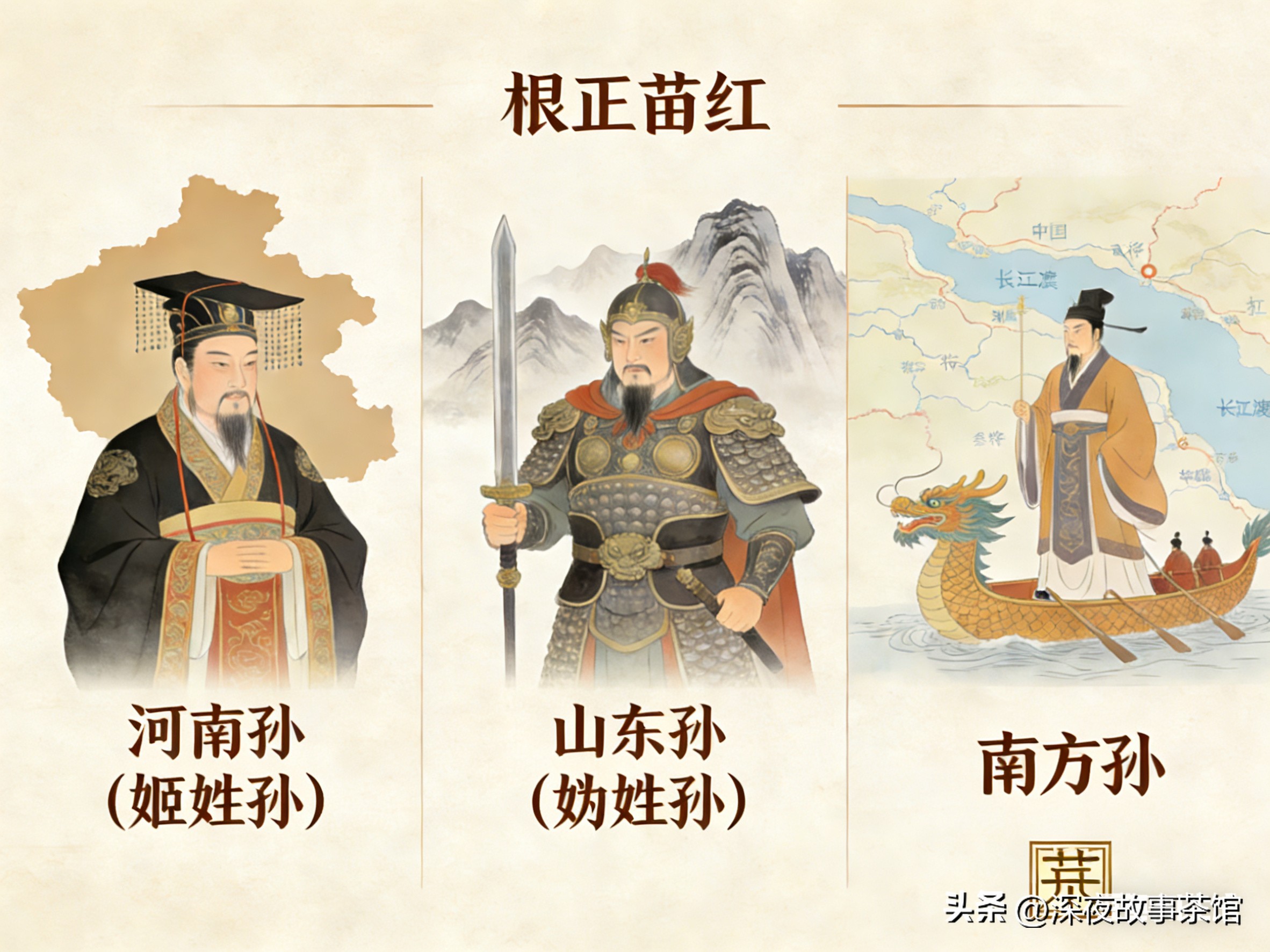 百家姓“孙”：凭什么紧随“钱”后？它的智慧是真正“文武双全”