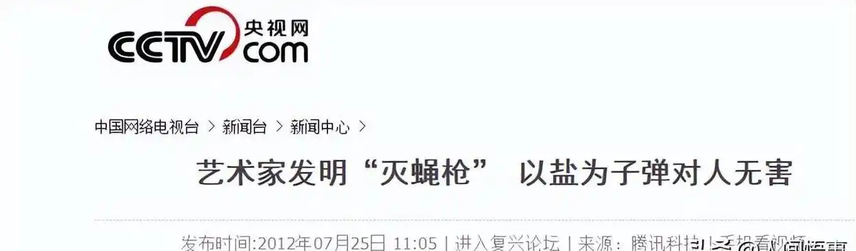 一枪打死一只苍蝇，美国研制、中国生产的“玩具枪”有多好玩？