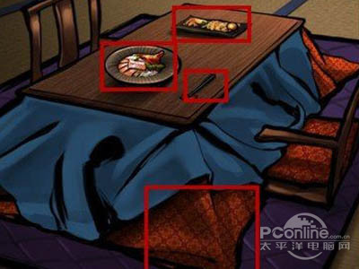 运用筷子将圆盘中的食物吃完就能够拿到第一颗星星