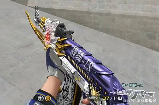 穿越火线11月新版本英雄级皮肤武器_修罗—年鹏纪念皮肤_穿越火线英雄武器图片大全