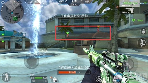 cf手游生化模式终结者模式佣兵生存技巧_穿越火线雷神生化酒店_cf手游喷泉转点技巧