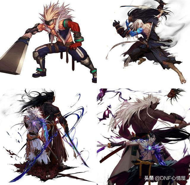 鬼剑士九大职业立绘变化分析_三次觉醒鬼剑士伤害提升_dnf女鬼剑剑宗二觉图片