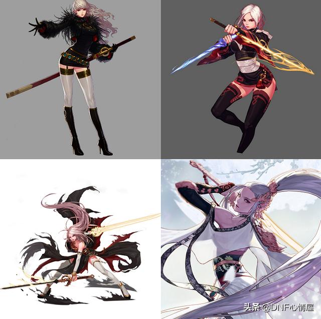 鬼剑士九大职业立绘变化分析_dnf女鬼剑剑宗二觉图片_三次觉醒鬼剑士伤害提升