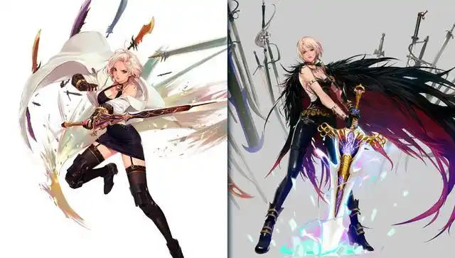 DNF：为什么国服男鬼剑三觉立绘被吐槽，男女鬼剑三觉立绘对比