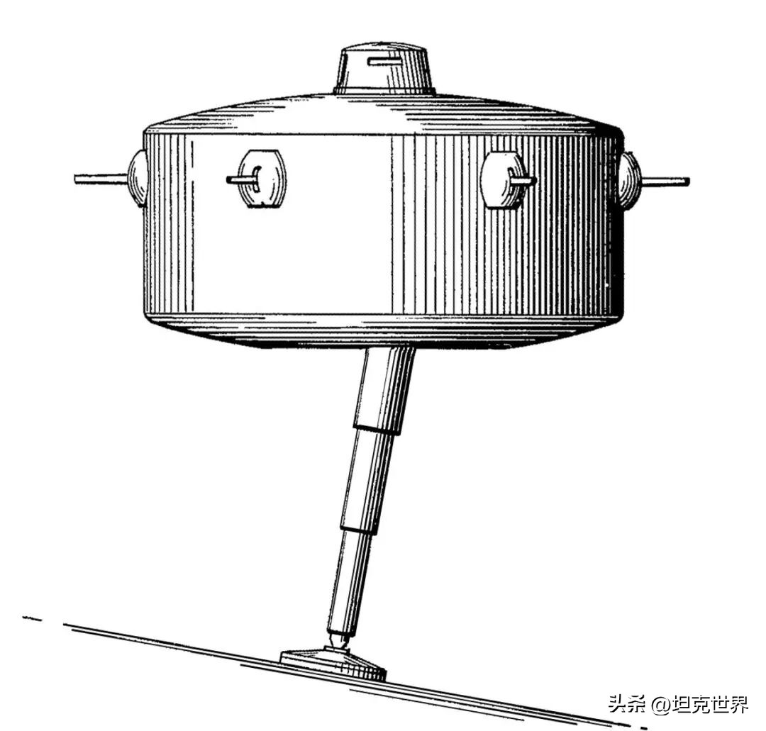 坦克世界 奇形怪状坦克 早期坦克设计_电动机坦克