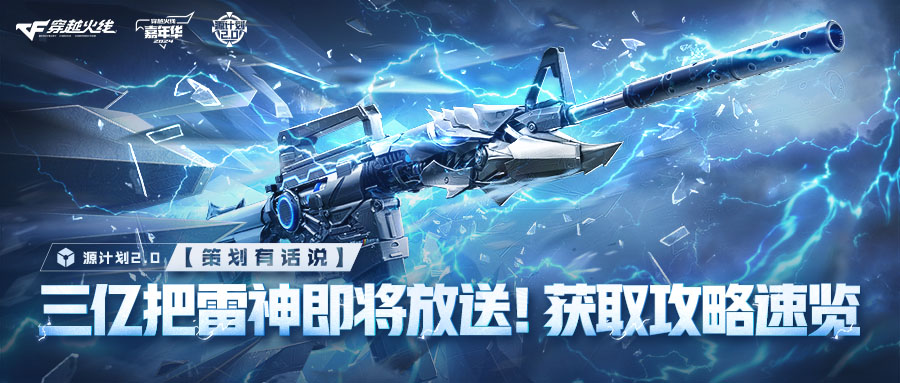 【策划有话说】三亿雷神8月3日上线即领！周年庆核心福利速通攻略