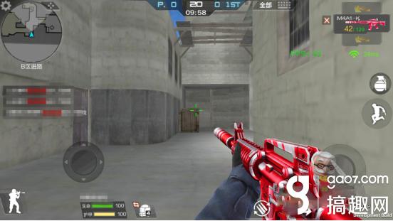 cf手游肯德基获得限量神枪闪卡方法_穿越火线m4步伐_cf手游M4A1-K武器使用技巧